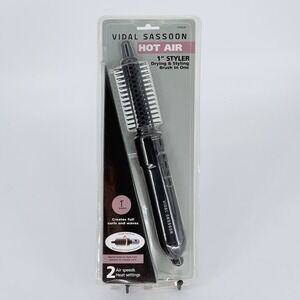 Vidal Sassoon VS433C 1" Hot Air Styler Drying & Styling Brush In One Sealed New